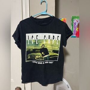 Black Ice Cube Graphic T-Shirt